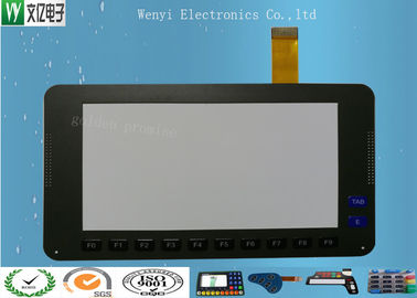 Σαφής LCD ελέγχου χωρητικός συνδετήρας 1.27mm Molex μεμβρανών αφής αριθμητικών πληκτρολογίων πίσσα
